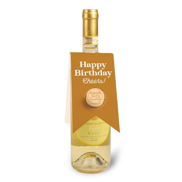Wijnkaart - Happy Birthday