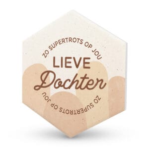 Keramieken onderzetter - Dochter