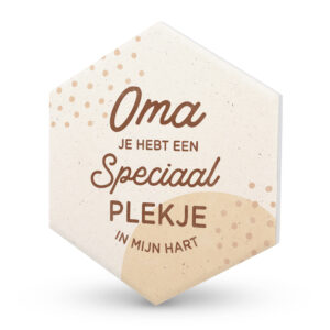 Keramieken Onderzetter - Oma