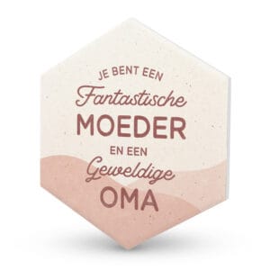 Keramieken Onderzetter - Moeder & Oma