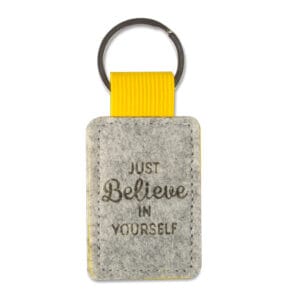 Vilten Sleutelhanger - Believe