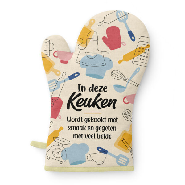 Ovenhandschoen - In deze keuken