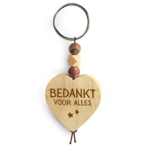 Mijn Hart Sleutehanger - Bedankt