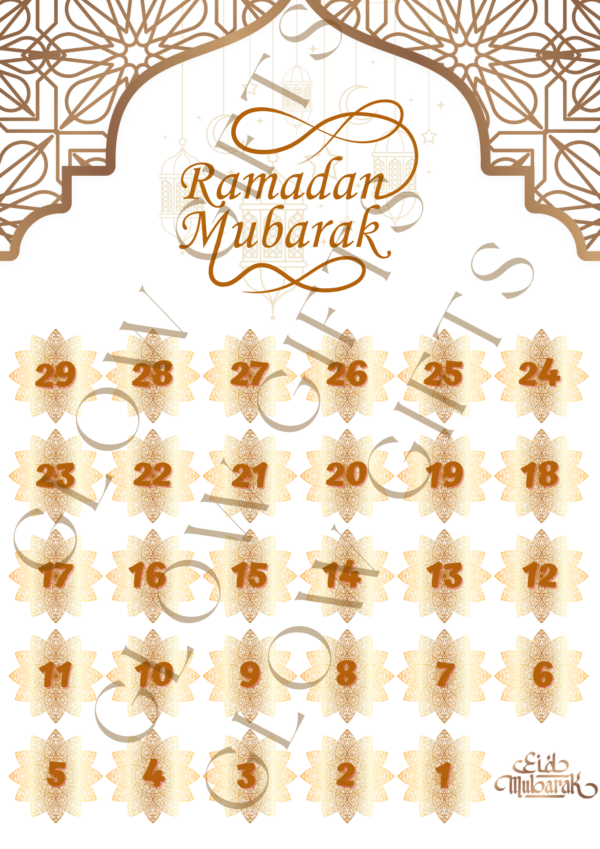 Ramadan kalender - Download