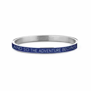 Armband - And So The Adventure Begins Blue