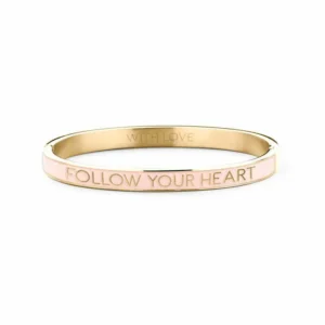Armband - Follow your heart Pink Gold