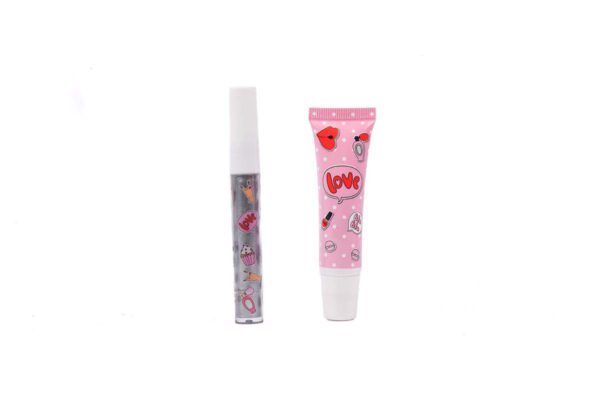 Bodyglitter&lipgloss silver - Afbeelding 3