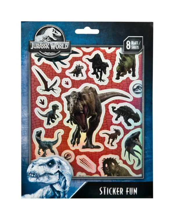 390 Stickers - Jurassic World