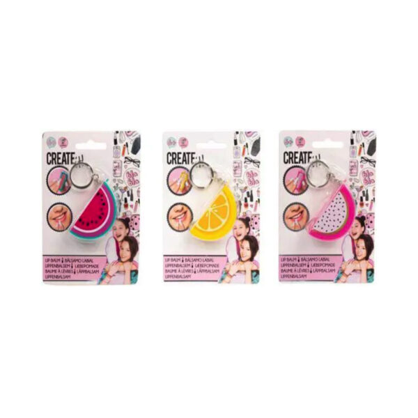 Lippenbalsem fruit sleutelhanger