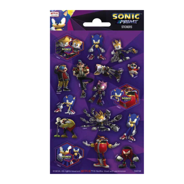 Sonic stickervel