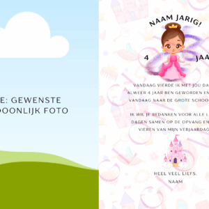 Van opvang naar school – Prinses