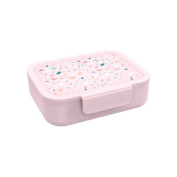 Lunchbox "Terrazzo" - Roze