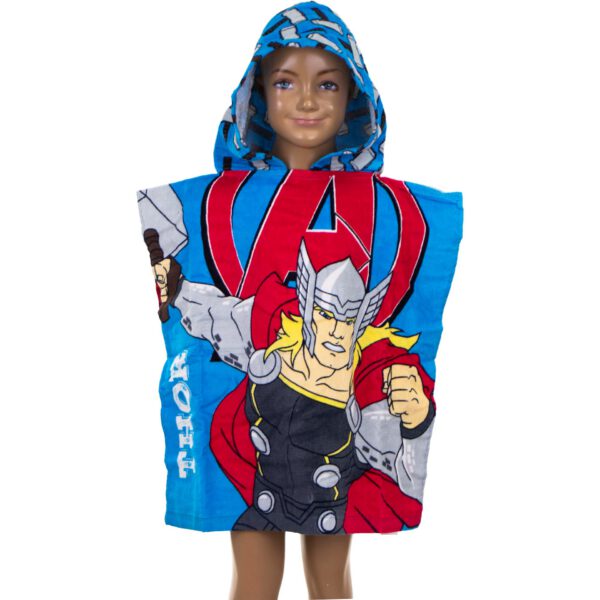 Poncho met capuchon Avengers