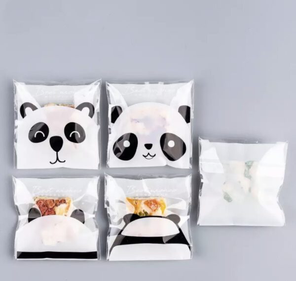 16 x mini zakjes - Panda