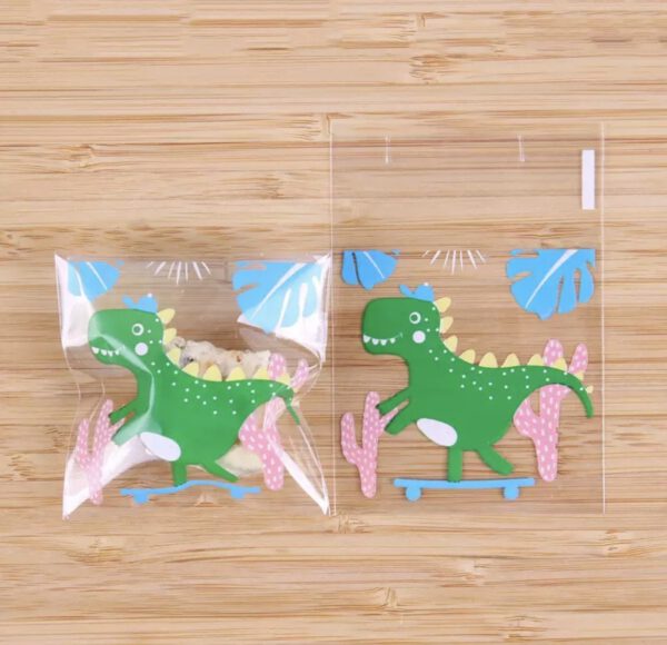 16 x mini zakjes - Dino