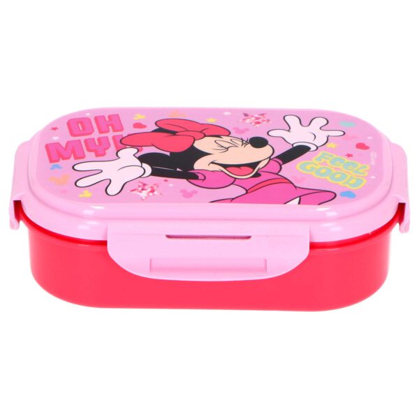 Lunchbox met bestek mini mouse - Afbeelding 4