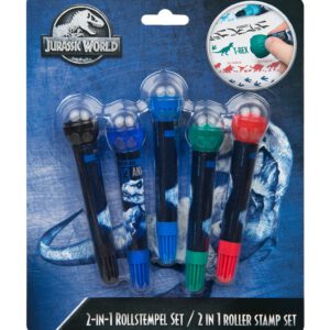 Jurassic World 2-in-1 roller stempel