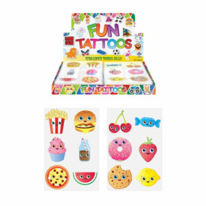 6xTattoos - Voedsel smileys