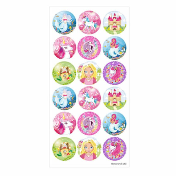 Stickervel - Prinses