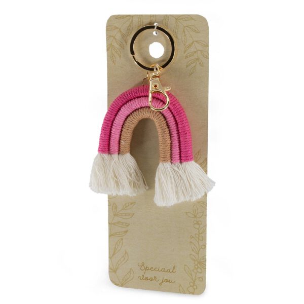 Stylish sleutelhanger - Roze