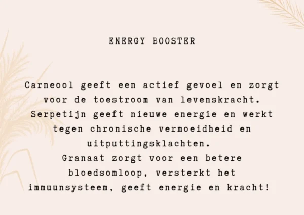 Edelstenen armbandje - Energy Booster - Afbeelding 2