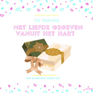 Kaartje - Eid Mubarak