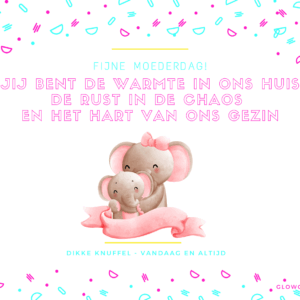 Kaartje - Moederdag