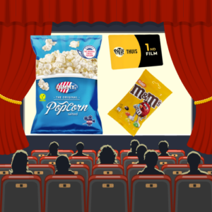 Movie Night home Cadeaubox - Zout