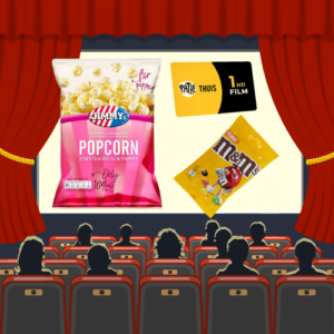 Movie night cadeaubox - Zoet