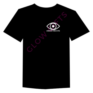 Strijk applicatie - Under his eye - Klein