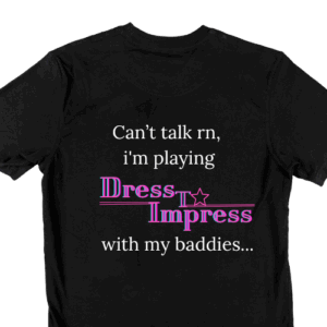 Strijk applicatie - Dress to Impress