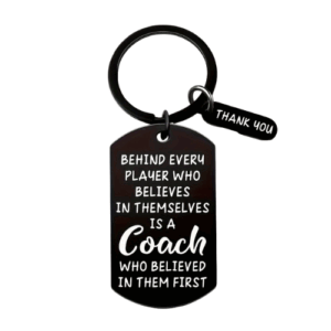 Sleutelhanger - Coach believe