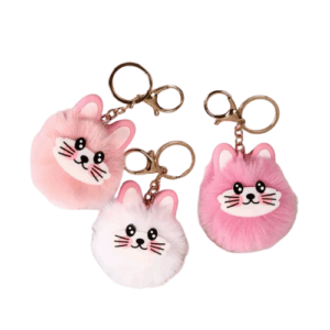 Knuffel sleutelhanger - Fluffy Cat