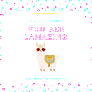 Kaartje - You are Lamazing