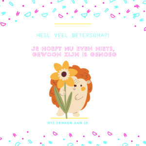 Kaartje - Gewoon is genoeg