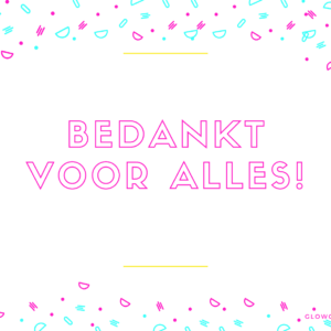 Kaartje - Bedankt