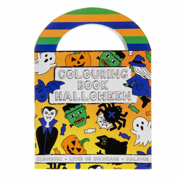 Kleurboekje incl. stickers - Halloween