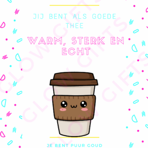 Kaartje - Warm&Sterk Thee