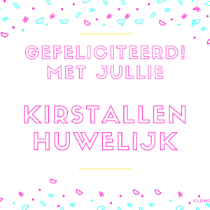 Kaartje - Kristallen Huwelijk