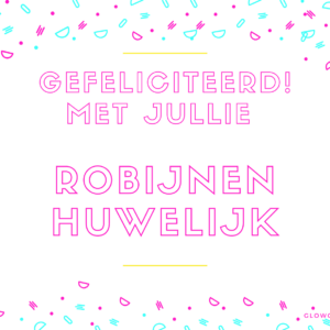 Kaartje - Robijnen Huwelijk