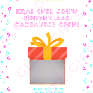 Kraskaartje - Sinterklaas