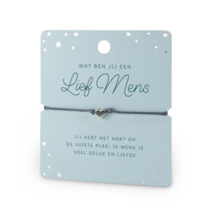 Hart Armband - Lief Mens