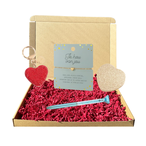 Glowbox Glitter & Glamour - Ik hou van Jou